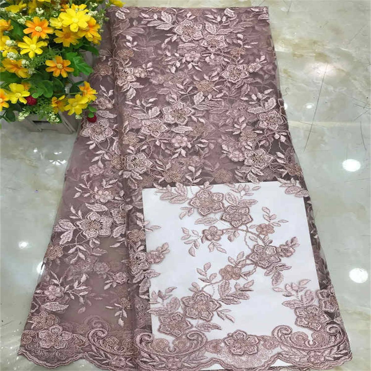 Embroidered Sequin Lace Fabric - 5 Yards | MOD DX016