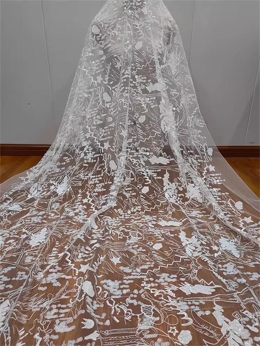 Bridal Lace Fabric - 1 Yard | COD RX024