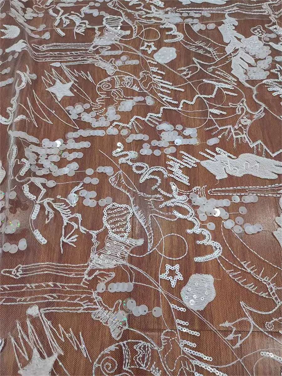 Bridal Lace Fabric - 1 Yard | COD RX024