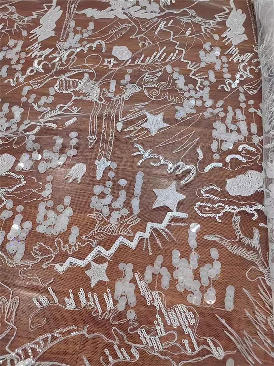Bridal Lace Fabric - 1 Yard | COD RX024