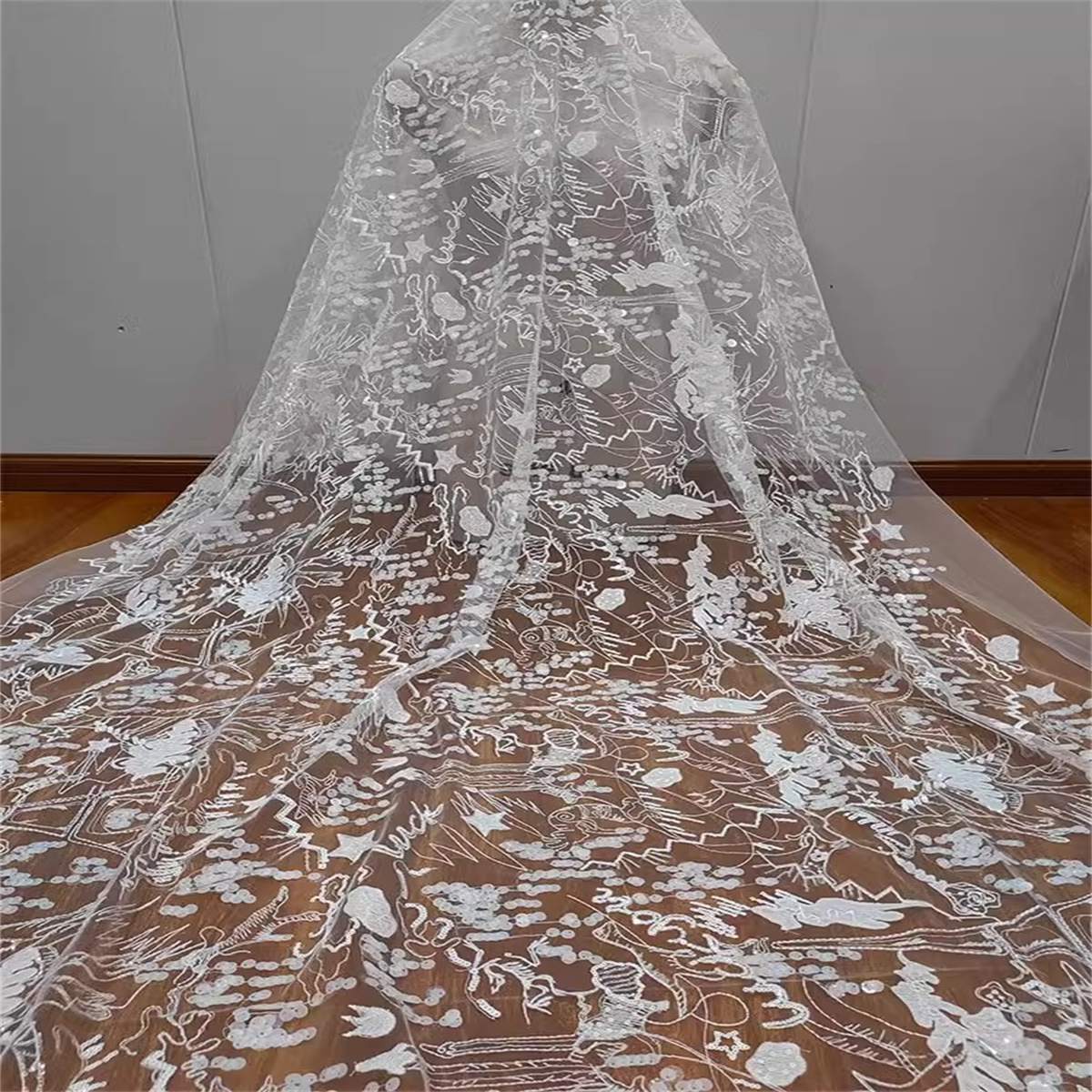 Bridal Lace Fabric - 1 Yard | COD RX024