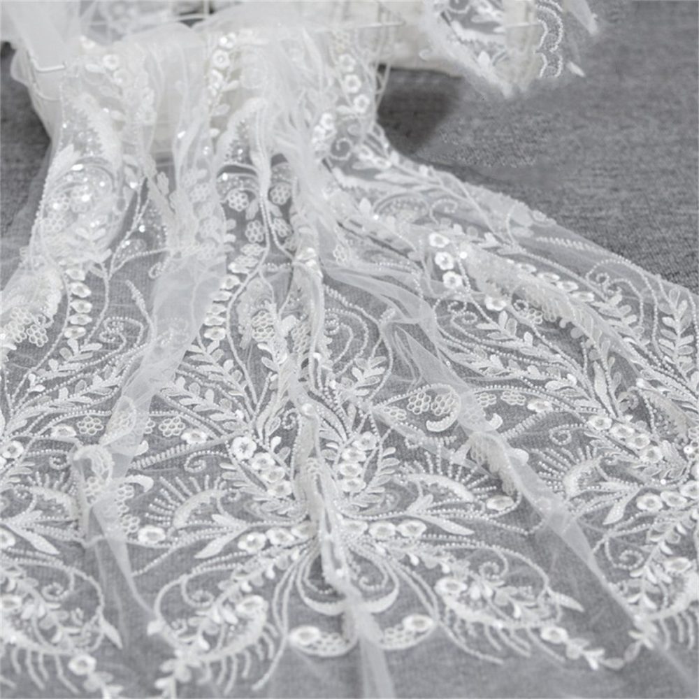 Bridal Lace Fabric - 5 Yards | COD XB018