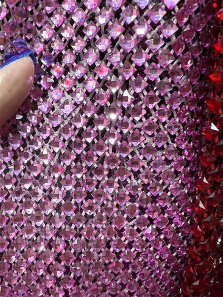 Jeweled Net Fabric - 5 Yards | MOD ZT077