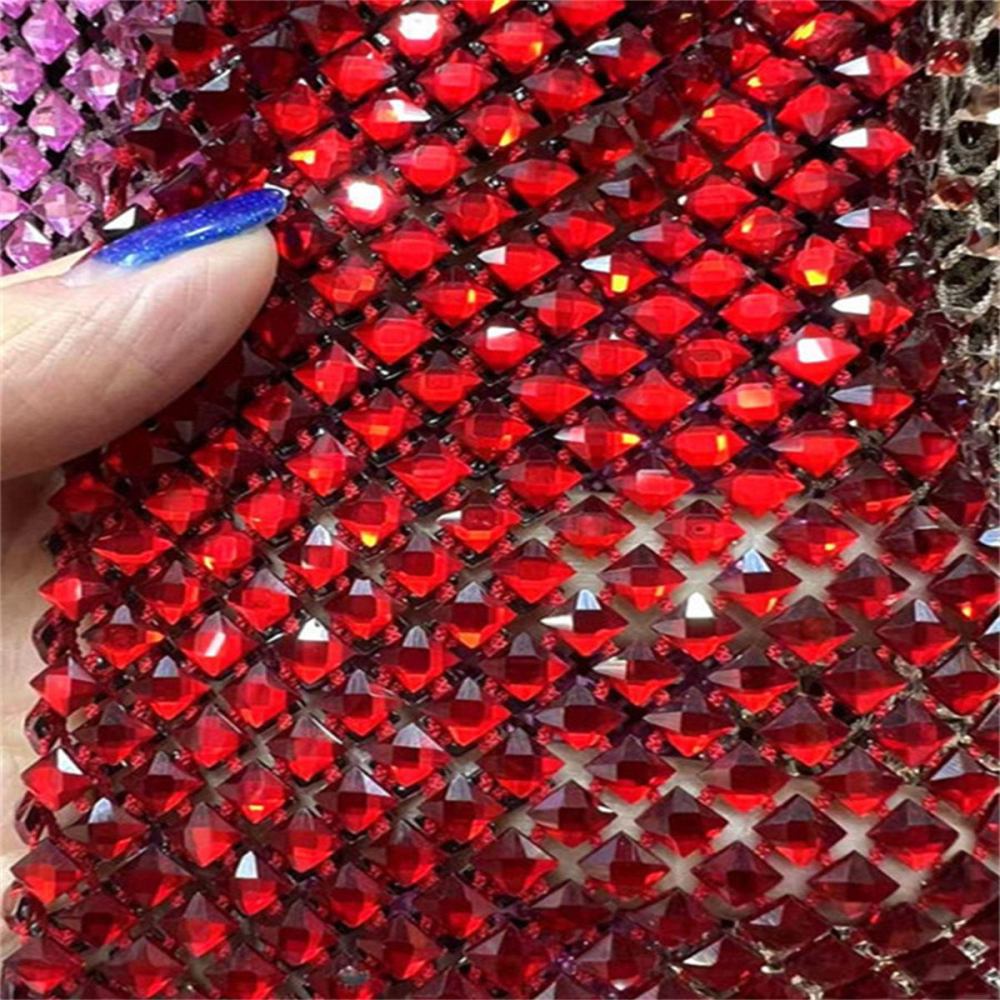 Jeweled Net Fabric - 5 Yards | MOD ZT077