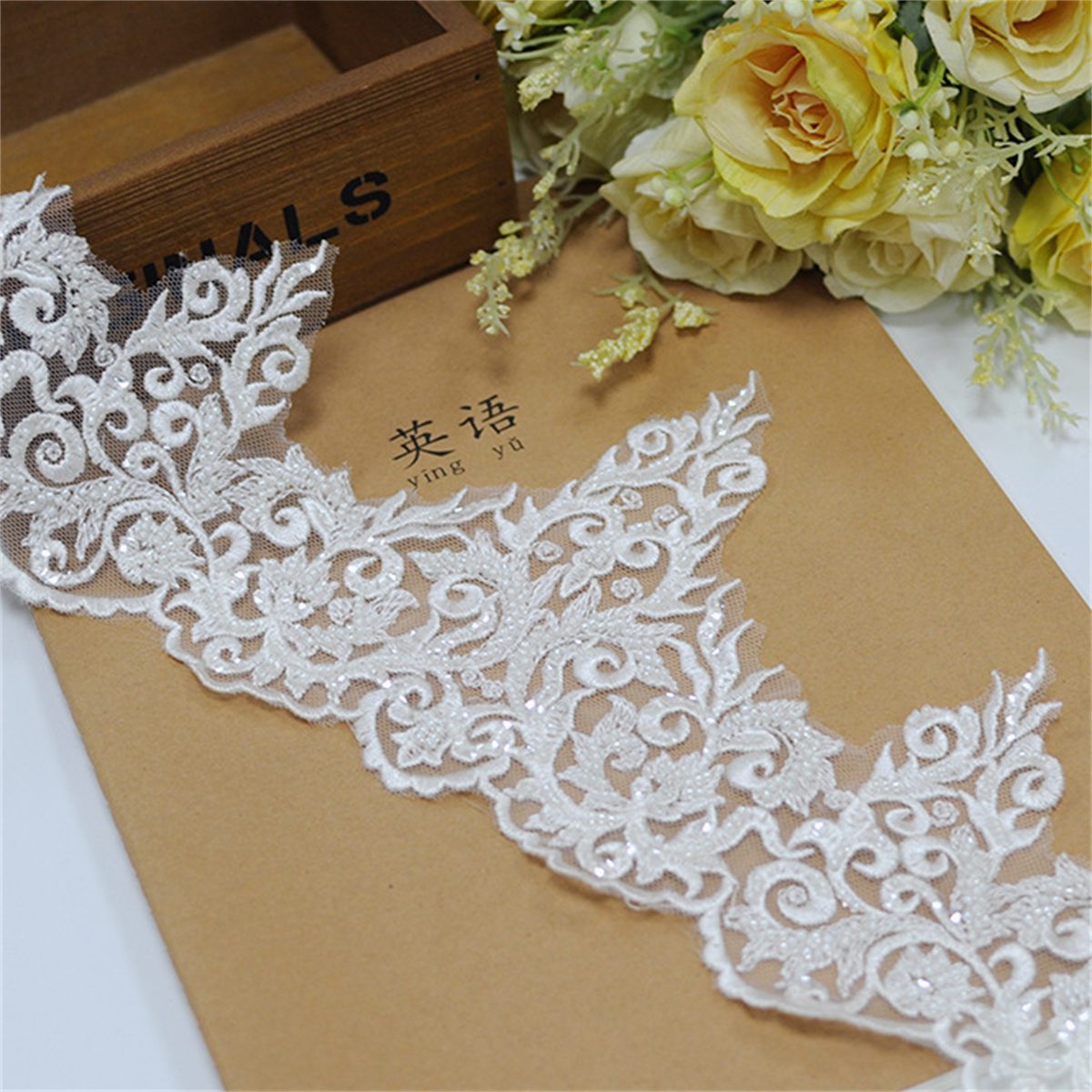 Bridal Lace Trim - 10 Yards