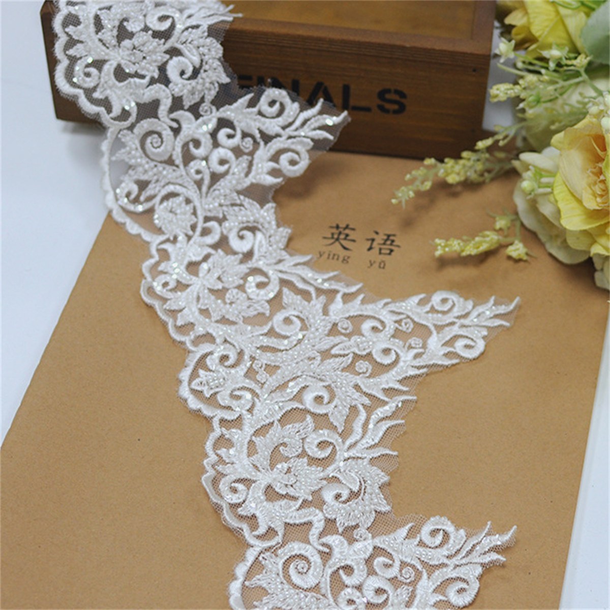 Bridal Lace Trim - 10 Yards