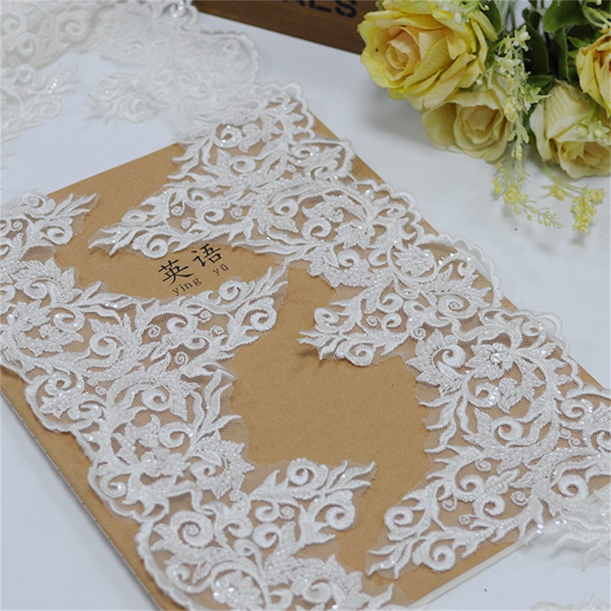 Bridal Lace Trim - 10 Yards