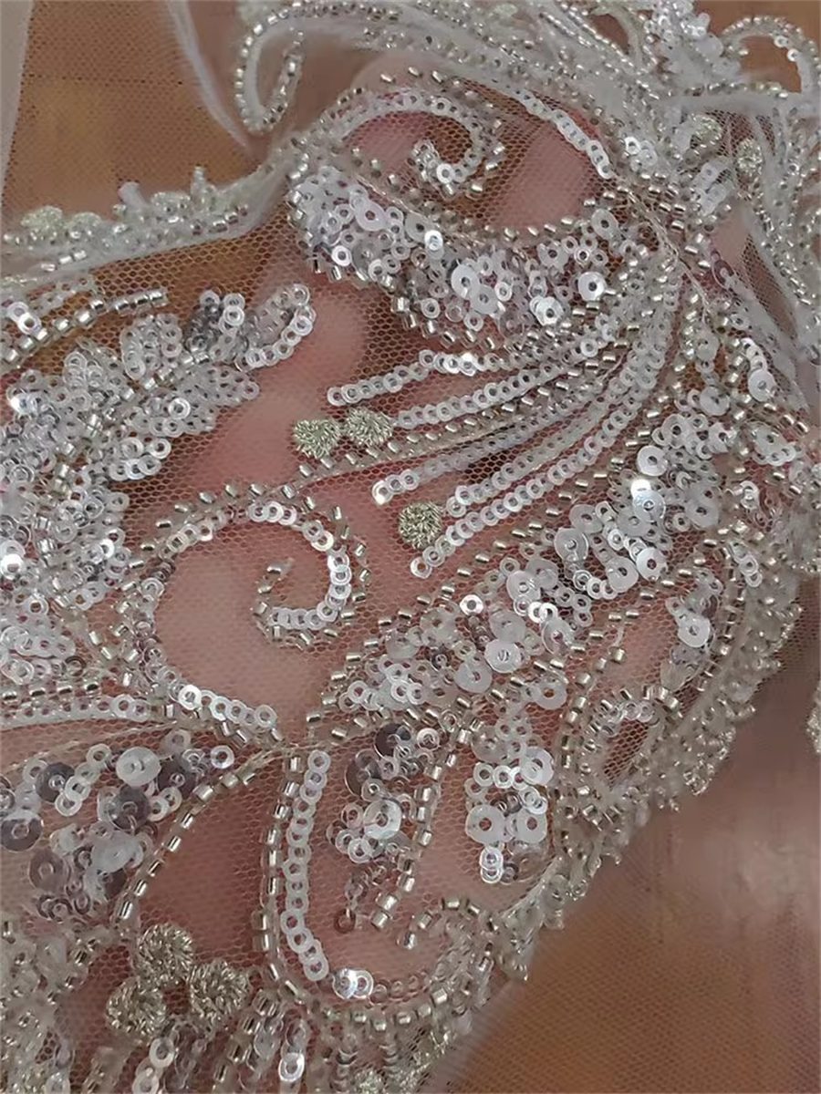 Bridal Lace Fabric - 1 Yard | COD RX023