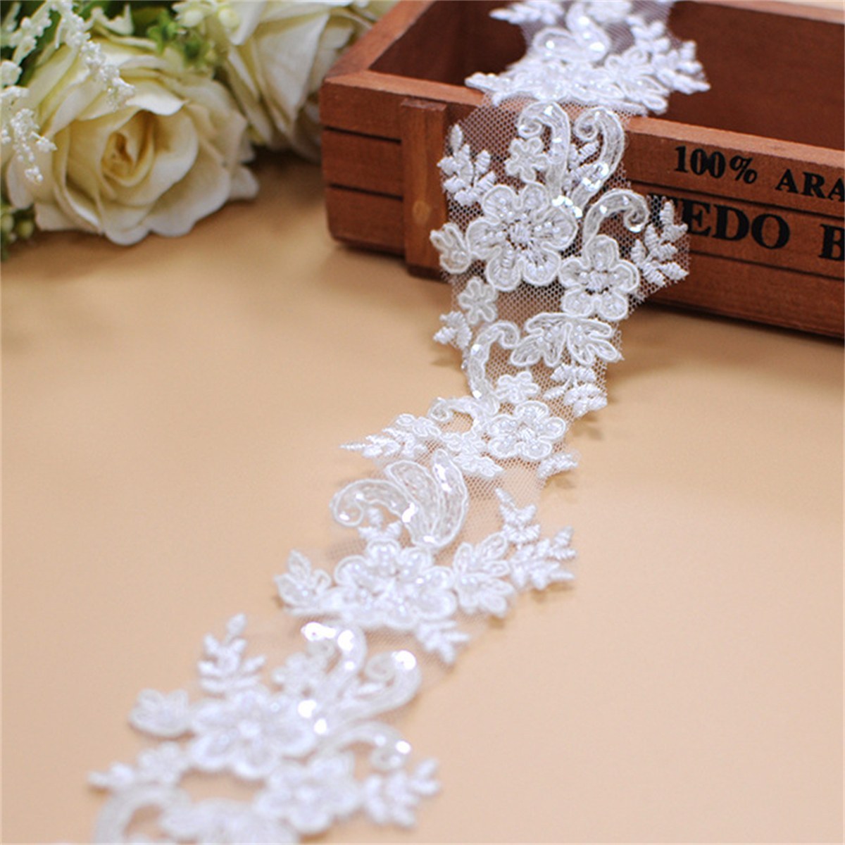 Bridal Lace Trim - 15 Yards