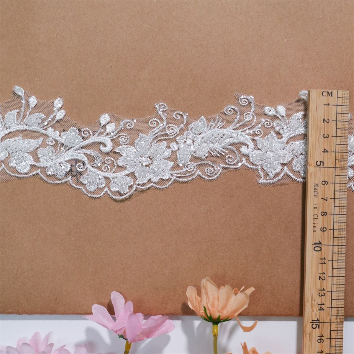 Bridal Lace Trim - 10 Yards