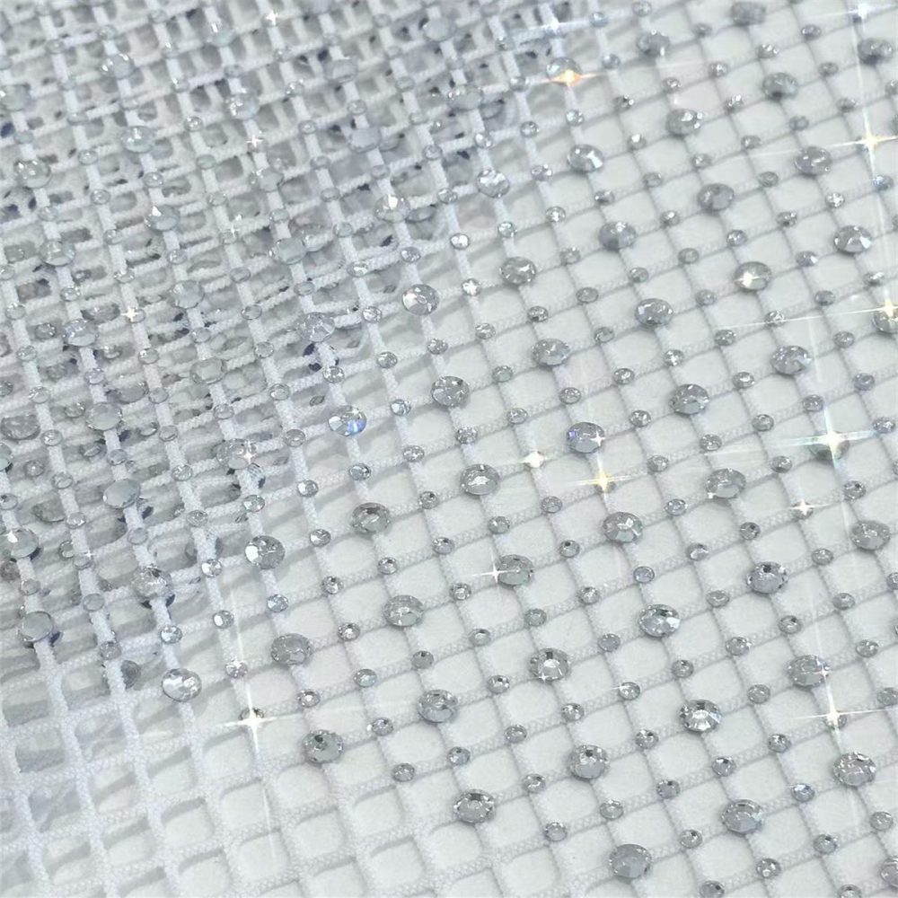 Rhinestone Net Fabric - 5 Yards | STY HN191