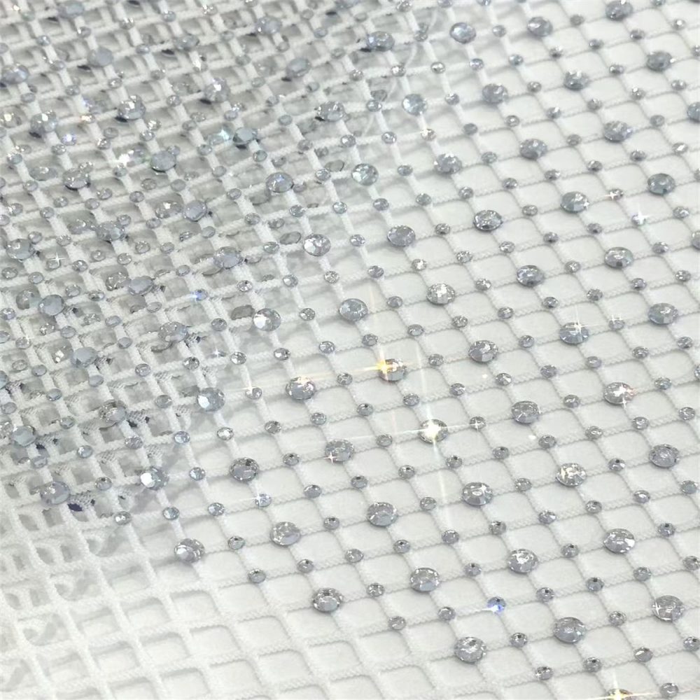 Rhinestone Net Fabric - 5 Yards | STY HN191