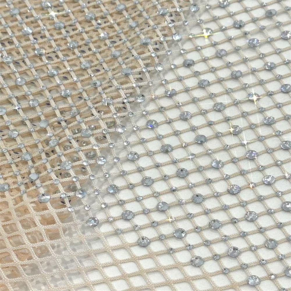 Rhinestone Net Fabric - 5 Yards | STY HN191