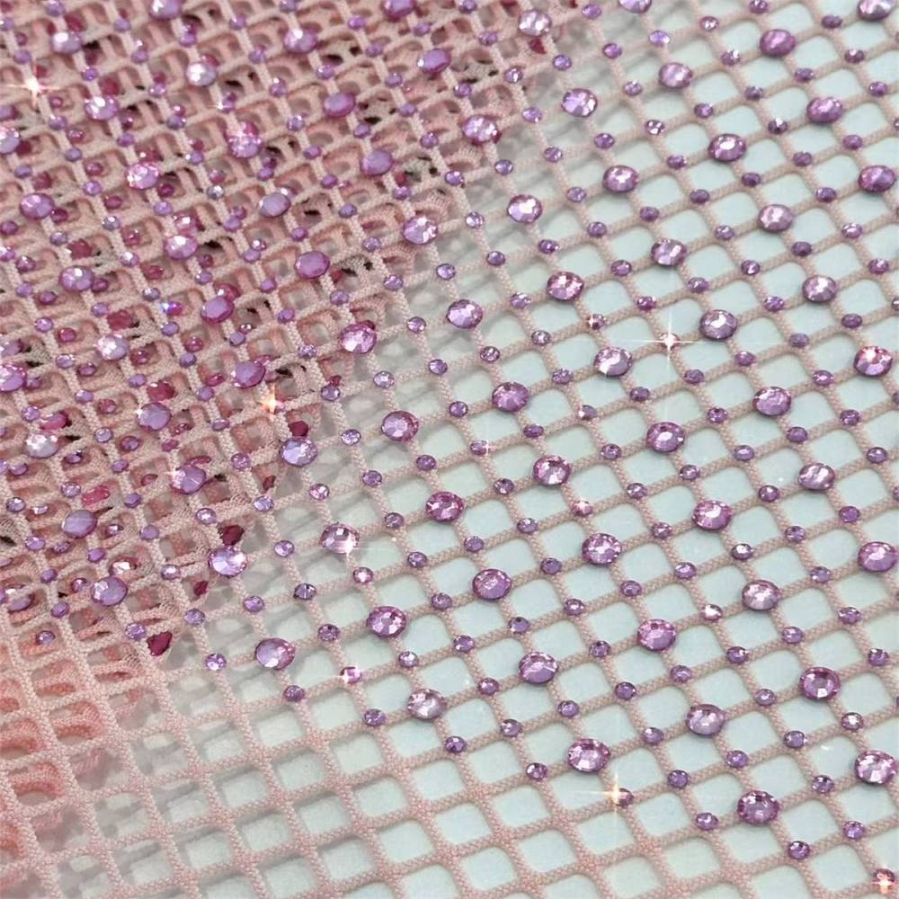 Rhinestone Net Fabric - 5 Yards | STY HN191