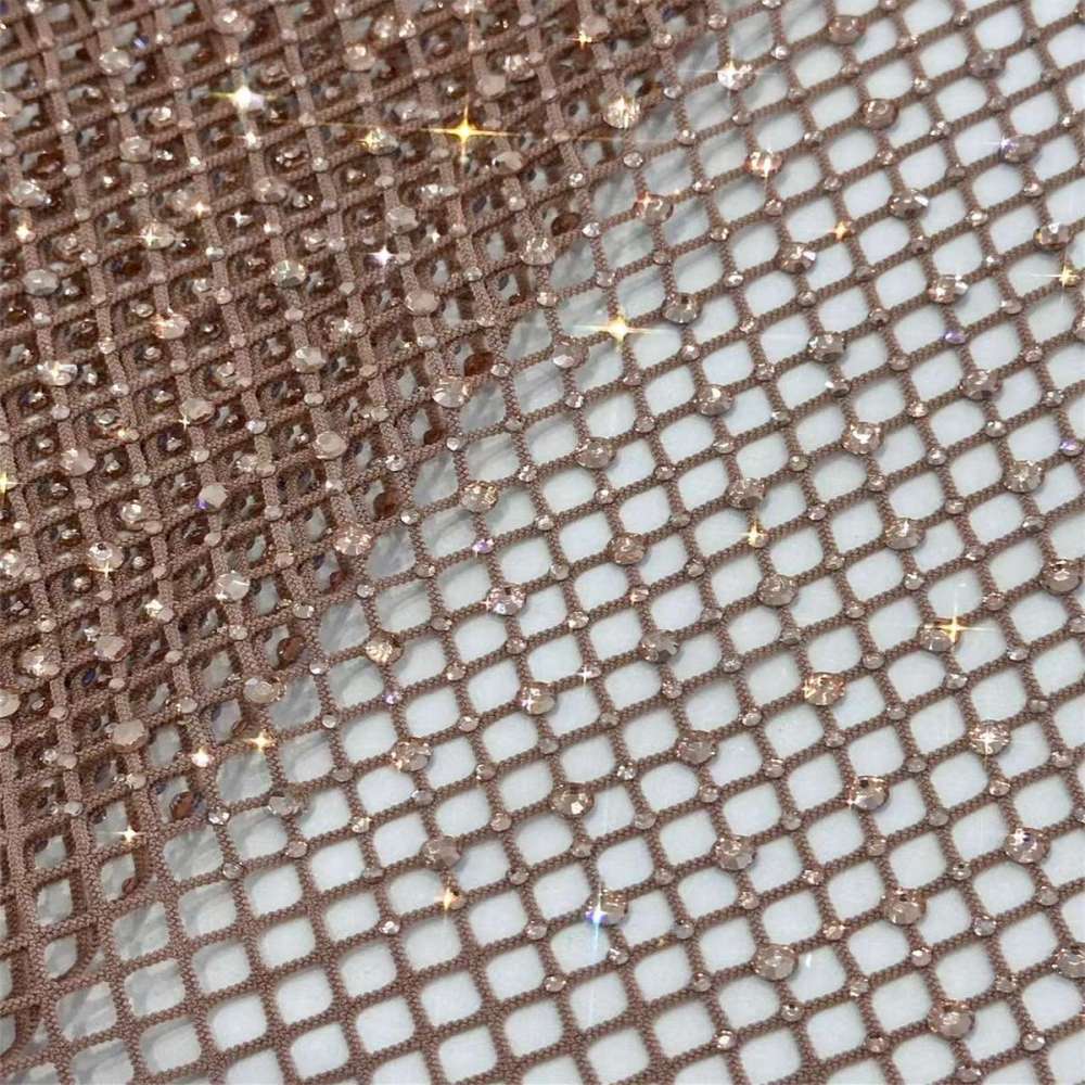 Rhinestone Net Fabric - 5 Yards | STY HN191