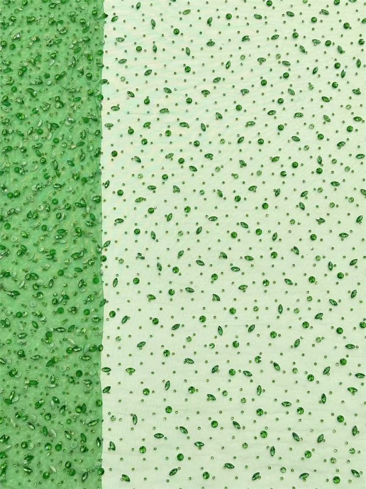 Rhinestone Tulle Fabric - 5 Yards | STY HN240