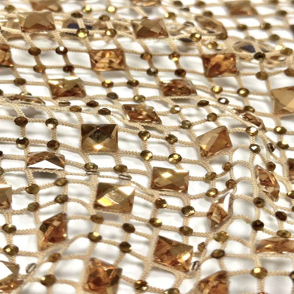Rhinestone Net Fabric - 5 Yards | GID HN258