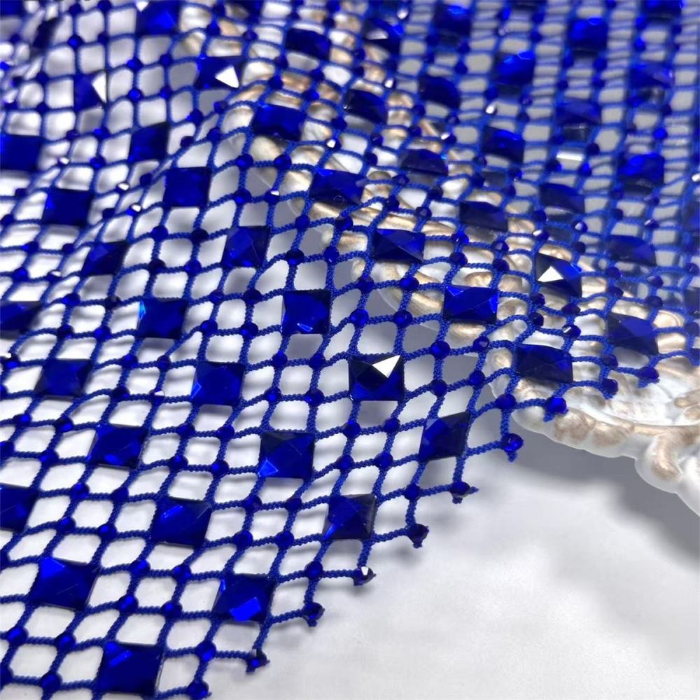Rhinestone Net Fabric - 5 Yards | GID HN258