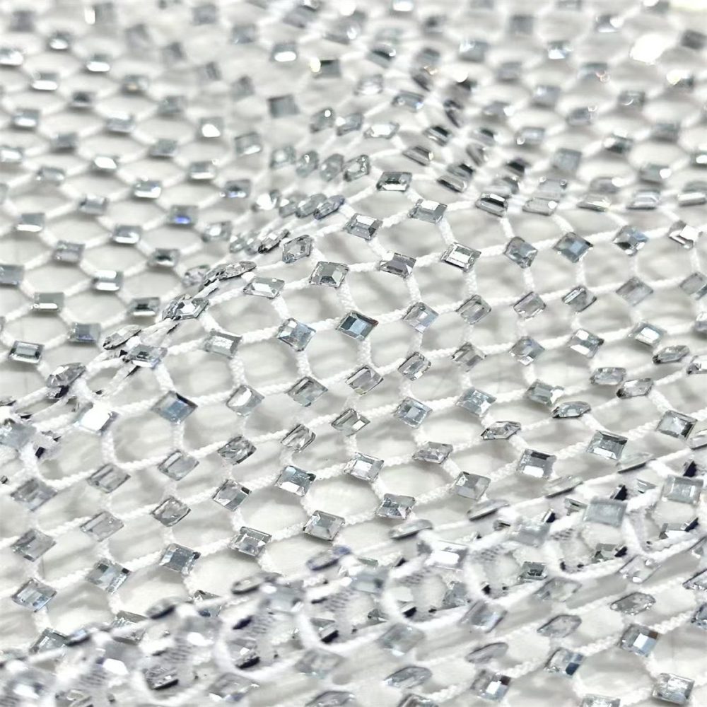 Rhinestone Net Fabric - 5 Yards | STY HN128