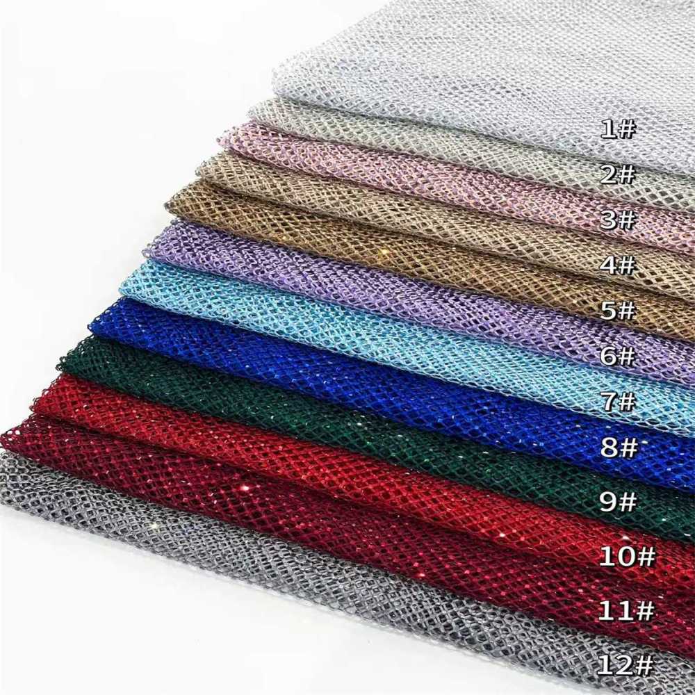 5 Yards Luxury Heavy Rhinestones Beaded Lace Material Fabric For Dresses