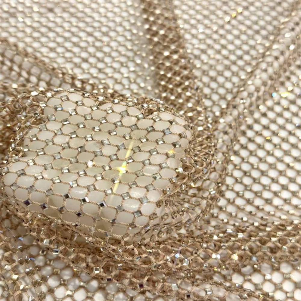 Rhinestone Net Fabric - 5 Yards | STY HN128