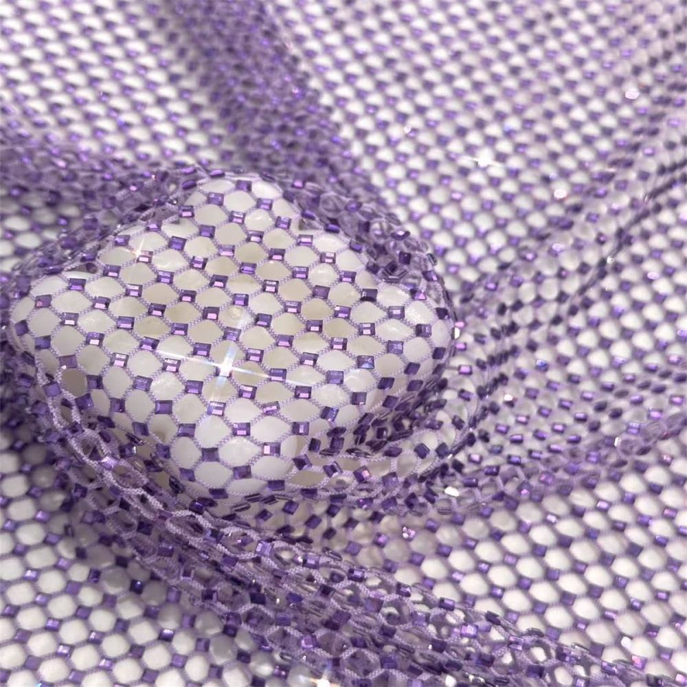 Rhinestone Net Fabric - 5 Yards | STY HN128