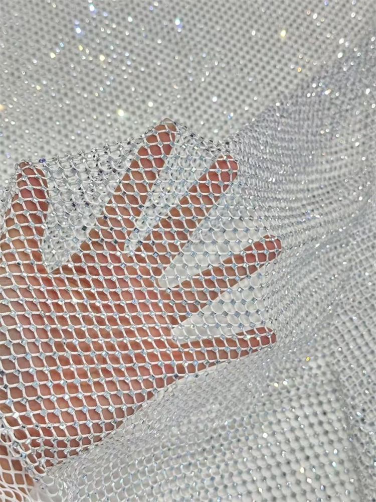 Rhinestone Net Fabric - 5 Yards | STY HN128