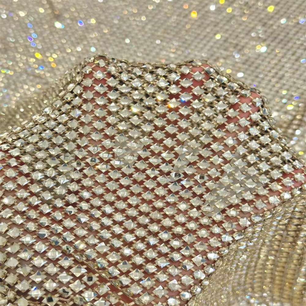 Rhinestone Net Fabric - 5 Yards | STY HN130