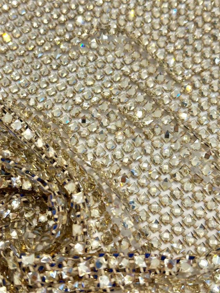 Rhinestone Net Fabric - 5 Yards | STY HN130