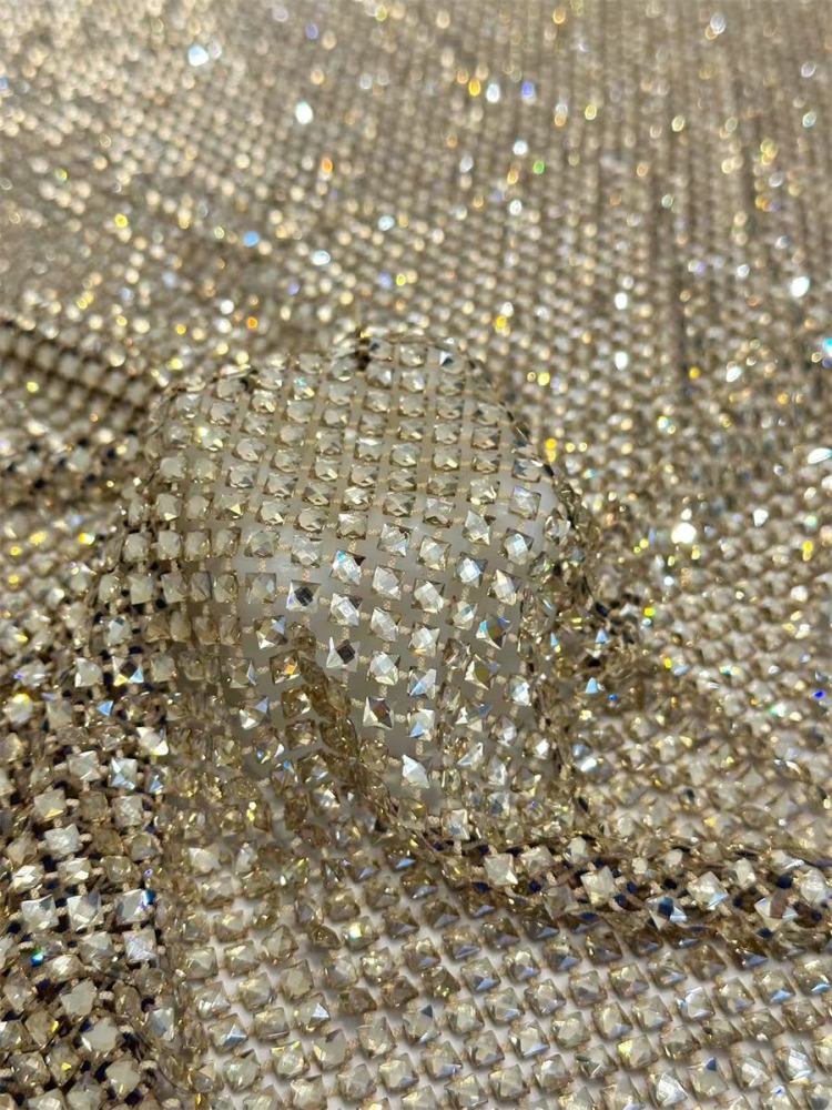 Rhinestone Net Fabric - 5 Yards | STY HN130