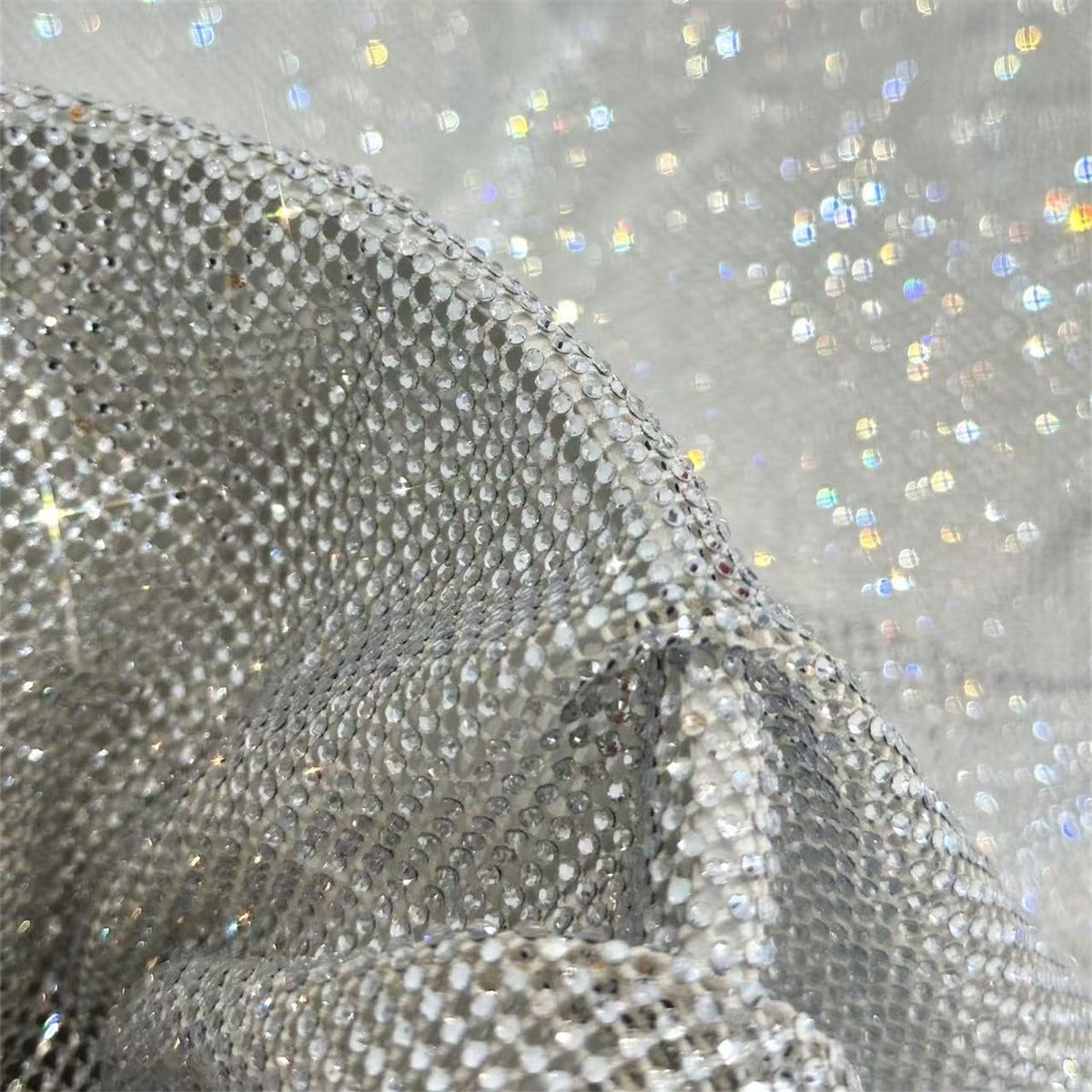 Rhinestone Net Fabric - 5 Yards | STY HN154