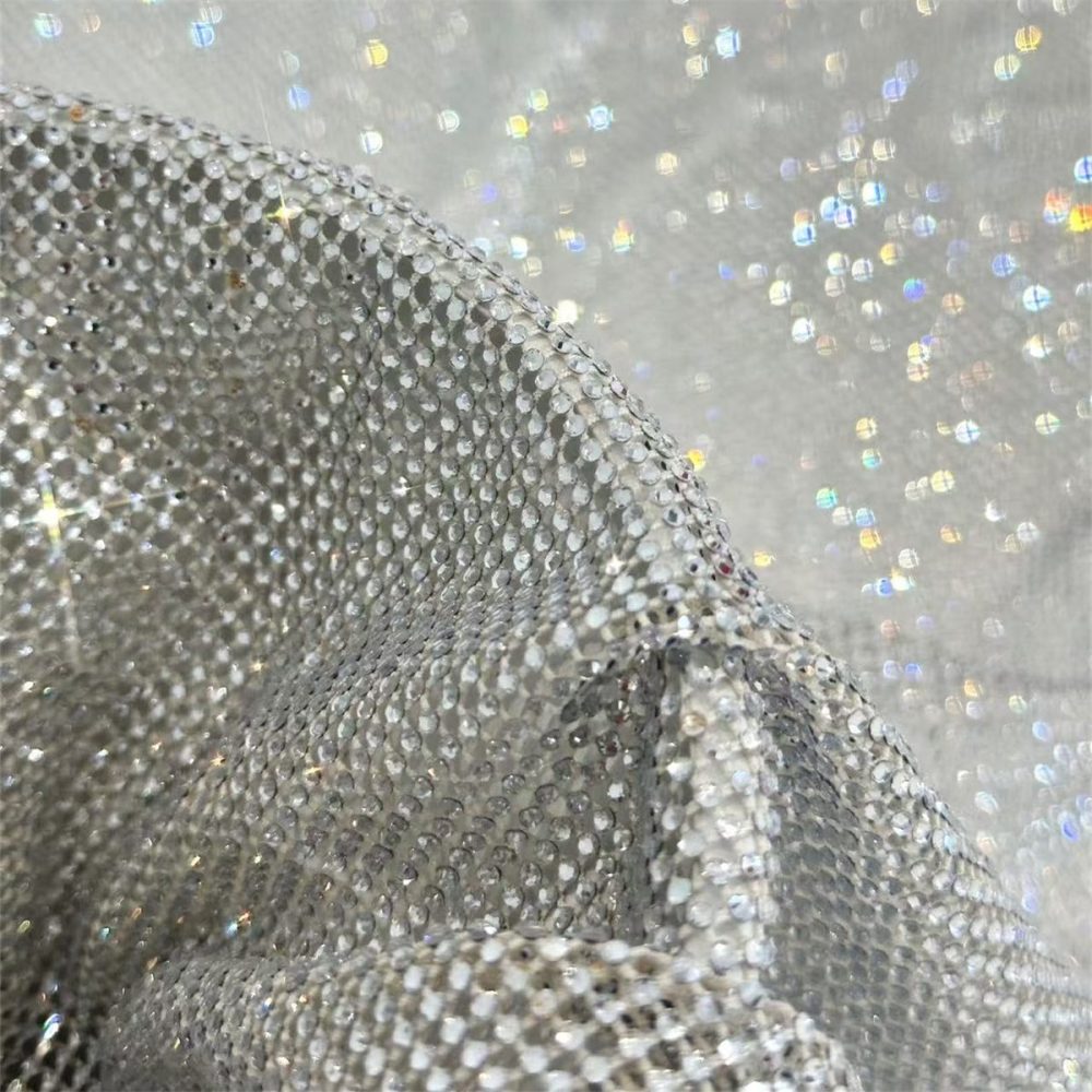 Rhinestone Net Fabric - 5 Yards | STY HN154