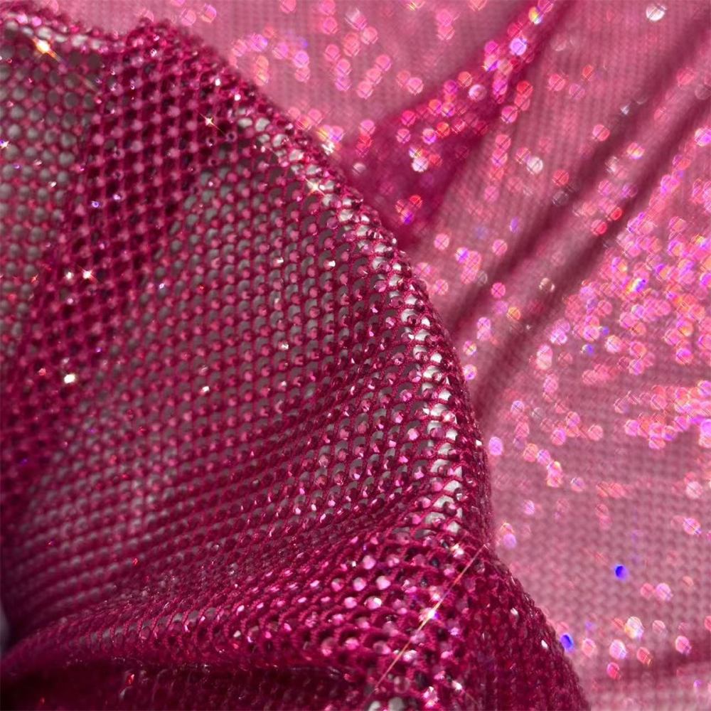 Rhinestone Net Fabric - 5 Yards | STY HN154