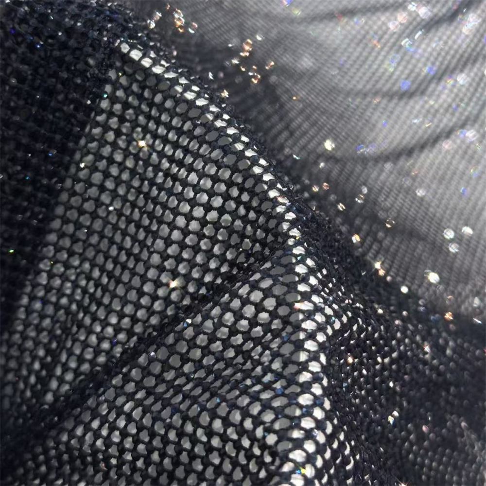 Rhinestone Net Fabric - 5 Yards | STY HN154