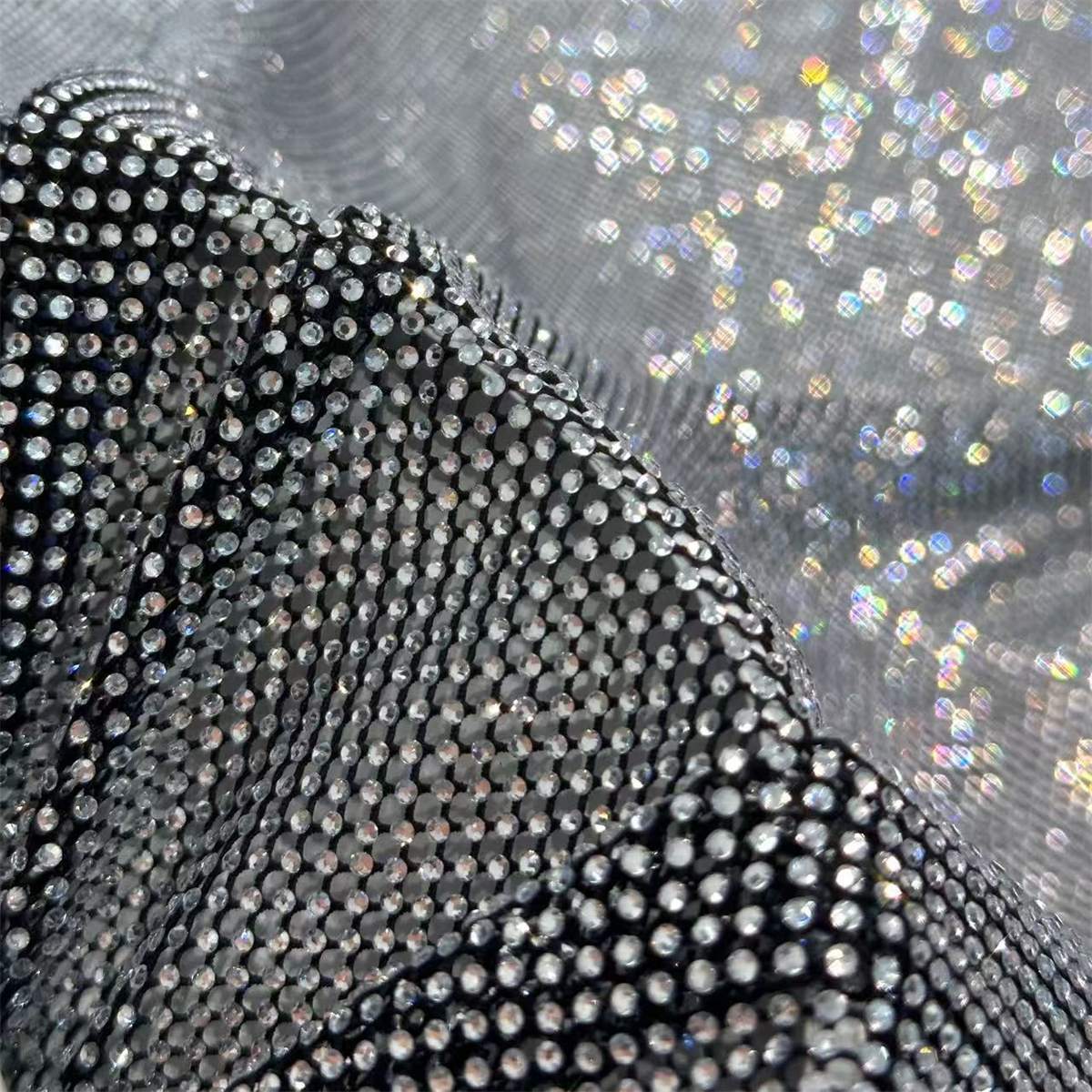 Rhinestone Net Fabric - 5 Yards | STY HN154