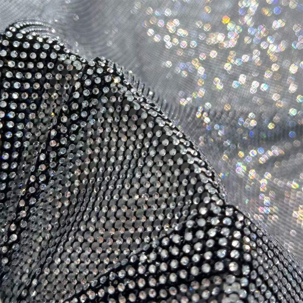 Rhinestone Net Fabric - 5 Yards | STY HN154