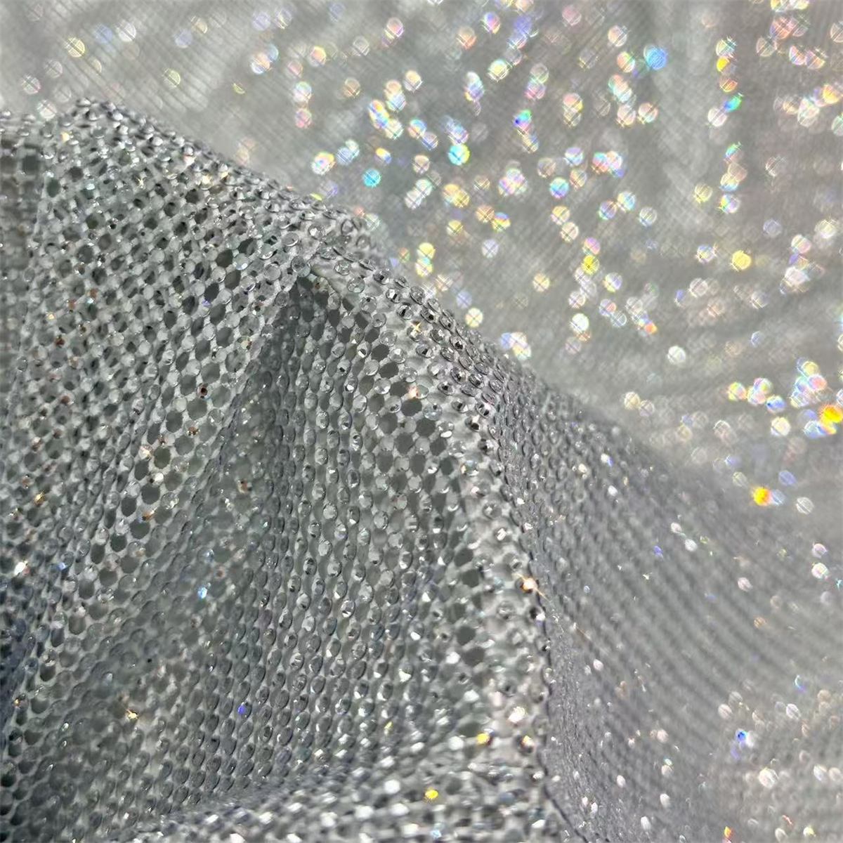 Rhinestone Net Fabric - 5 Yards | STY HN154