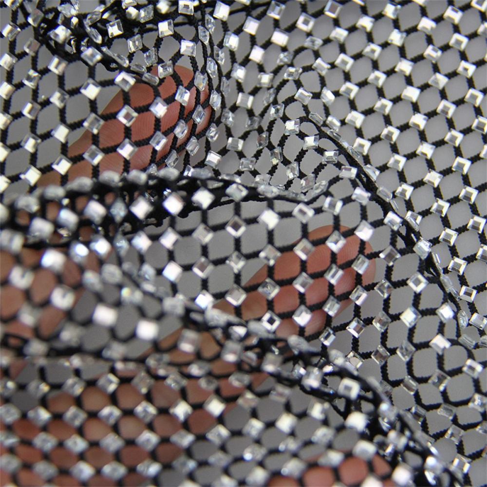 Rhinestone Net Fabric - 5 Yards | STY ZT127