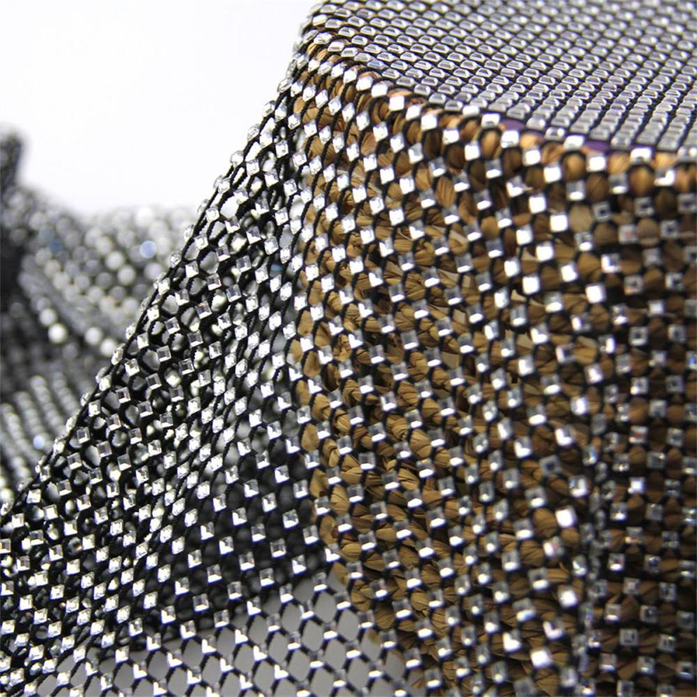 Rhinestone Net Fabric - 5 Yards | STY ZT127