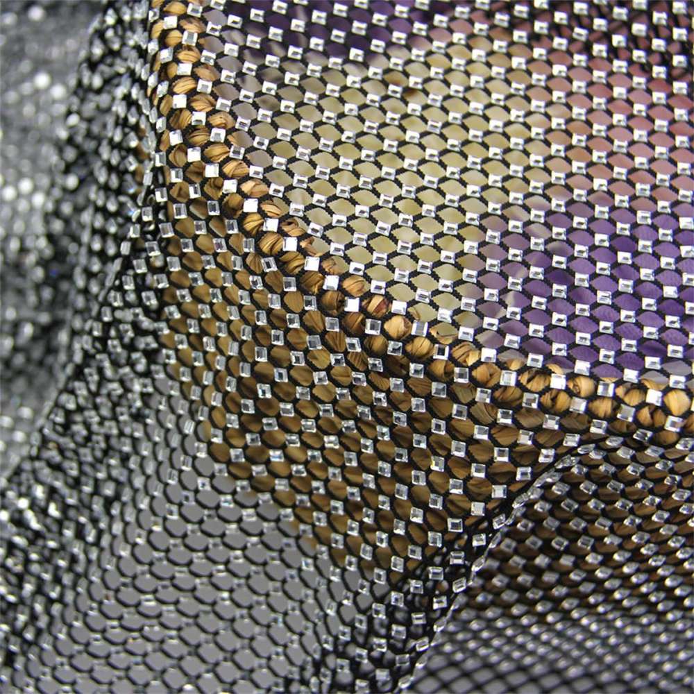 Rhinestone Net Fabric - 5 Yards | STY ZT127