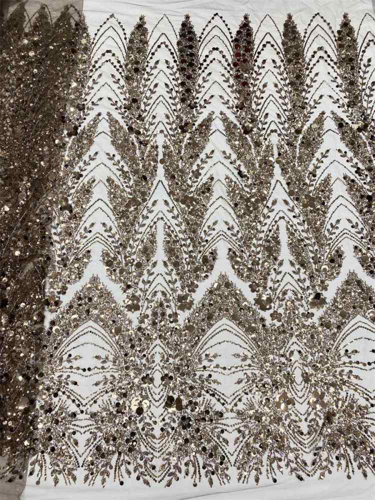 Beaded Tulle Lace Fabric - 5 Yards | MOD LiL9048
