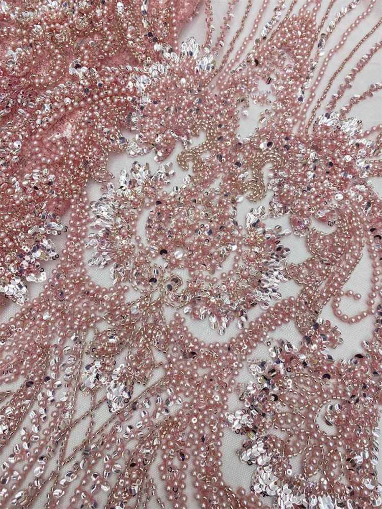 Beaded Tulle Fabric - 5 Yards | MOD LiL9050