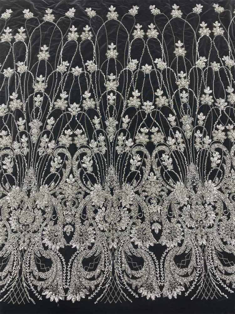 Beaded Tulle Fabric - 5 Yards | MOD LiL9050
