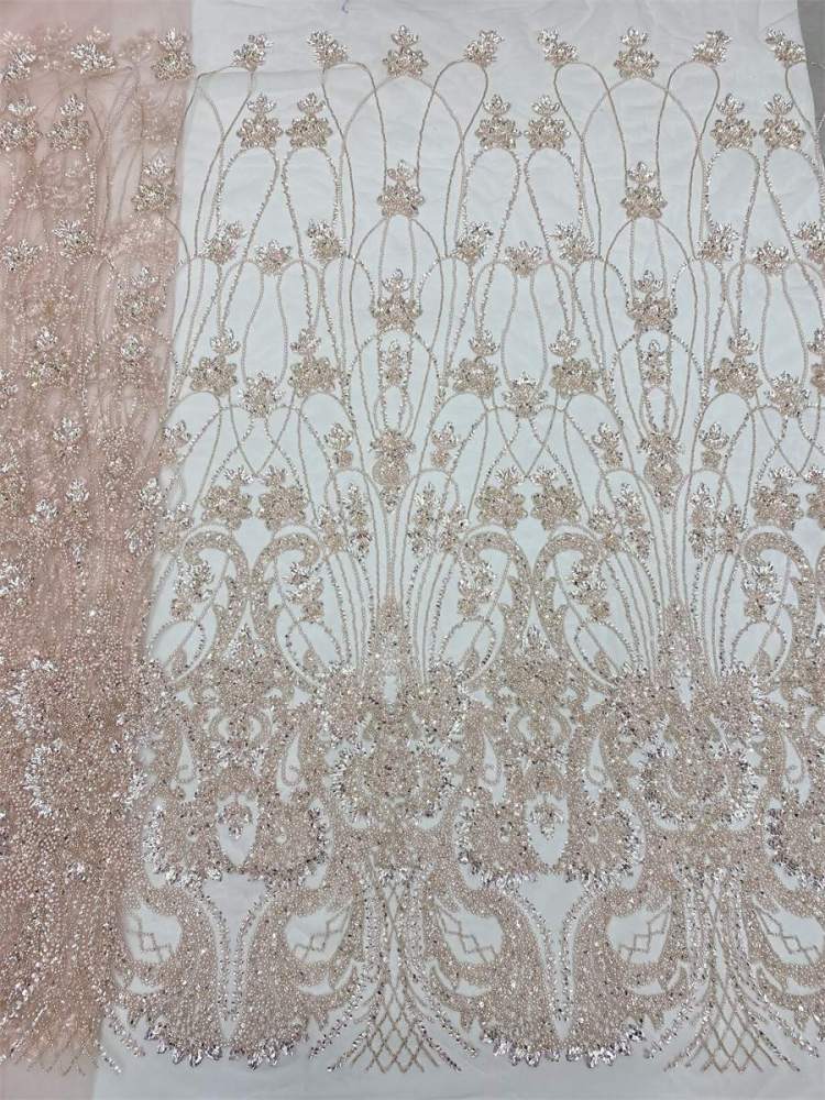 Beaded Tulle Fabric - 5 Yards | MOD LiL9050