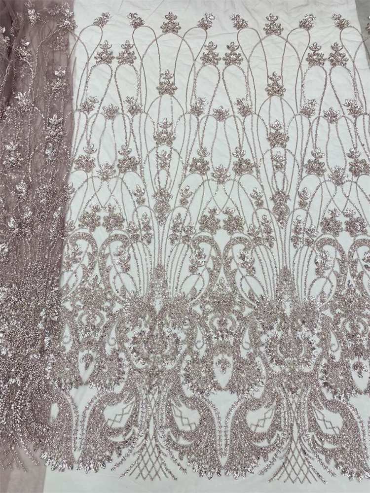 Beaded Tulle Fabric - 5 Yards | MOD LiL9050