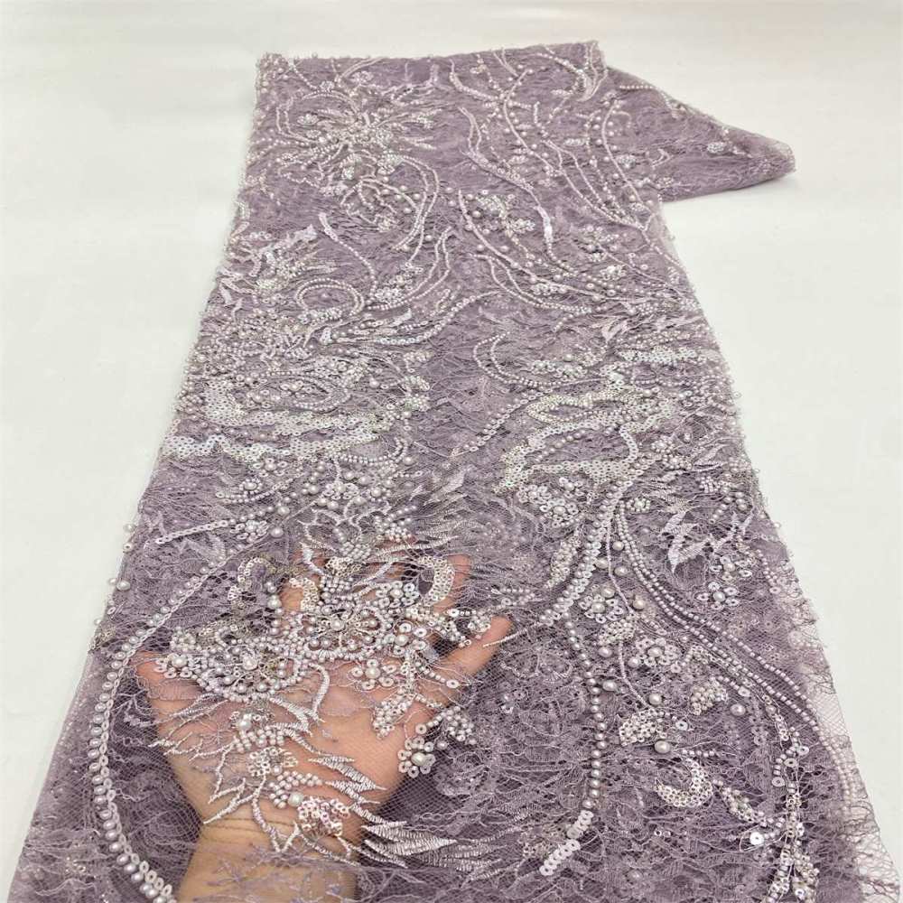 Beaded Lace Fabric - 5 Yards | MOD LiL9051