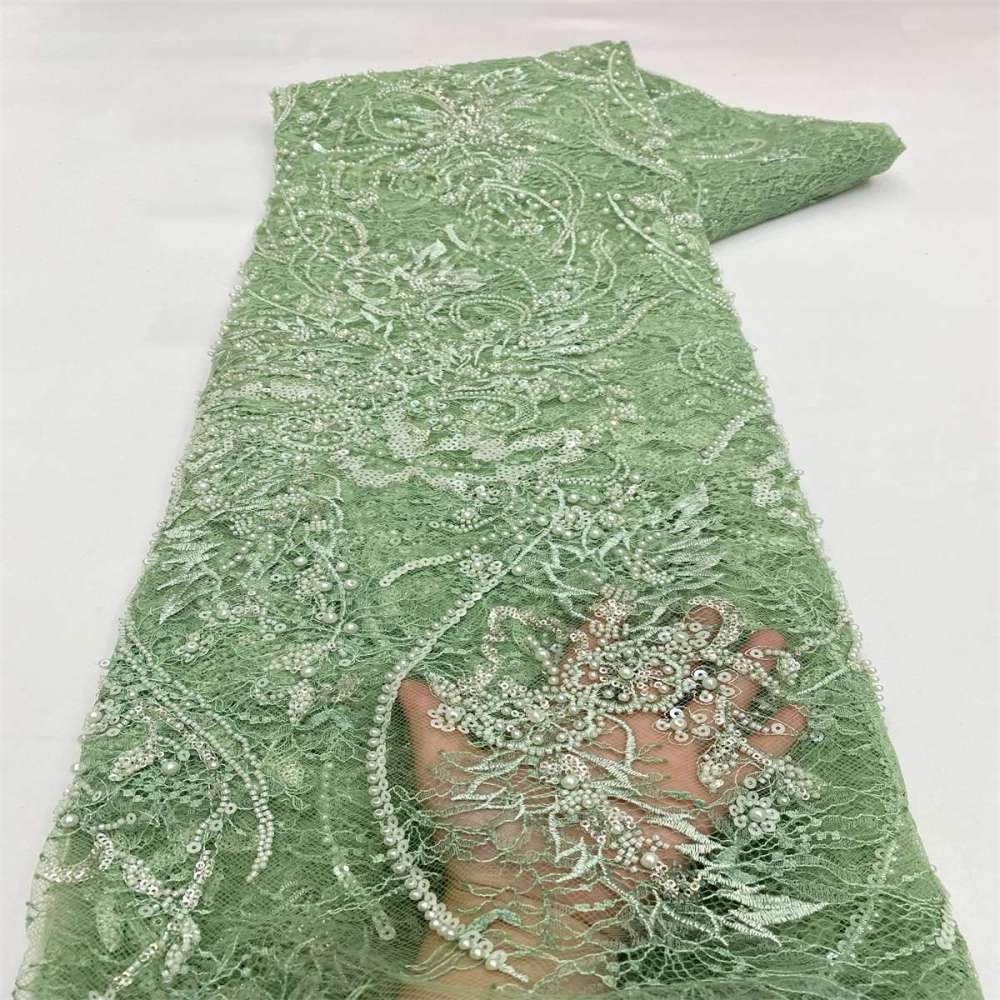 Beaded Lace Fabric - 5 Yards | MOD LiL9051