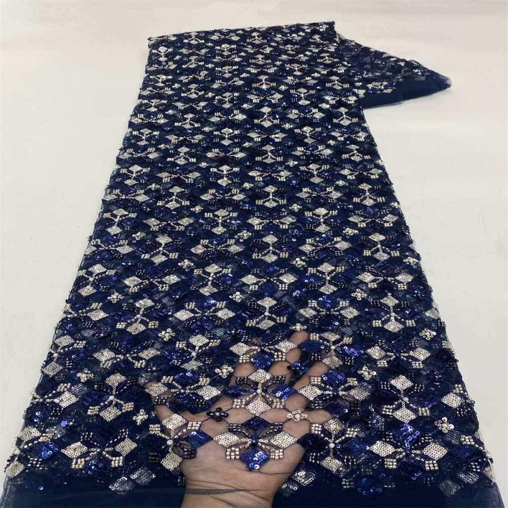 Beaded Tulle Fabric - 5 Yards | MOD LiL9052