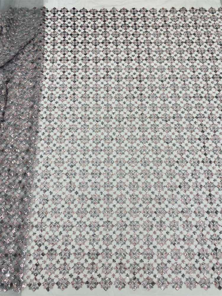 Beaded Tulle Fabric - 5 Yards | MOD LiL9052