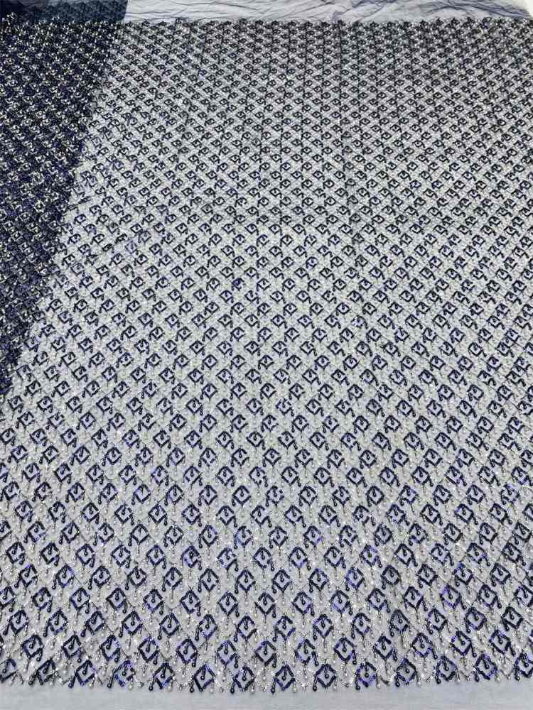 Beaded Tulle Fabric - 5 Yards | MOD LiL9053